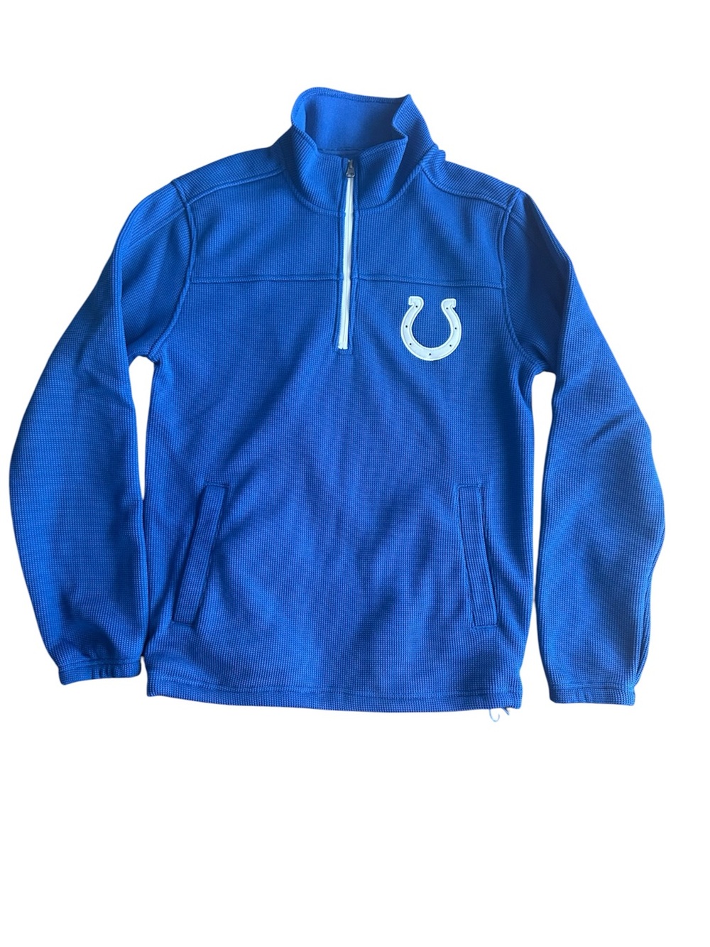 G-III NFL Indianapolis Colts 1/4 Zip Pullover Sweatshirt Mens Small